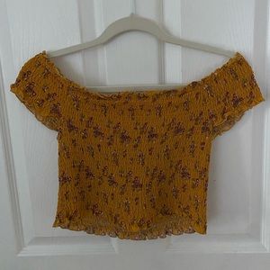 Cute off shoulder top